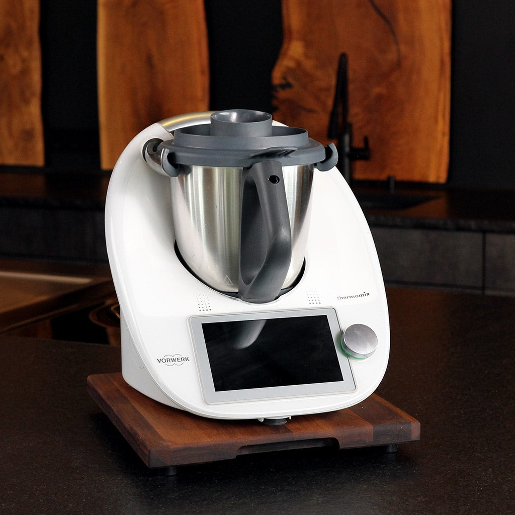 Walnut TM6 Thermomix Slider Board with Recessed Handle