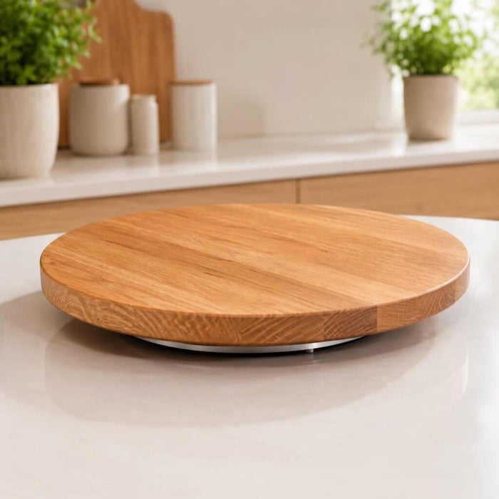 Solid Wood Serving Turntable